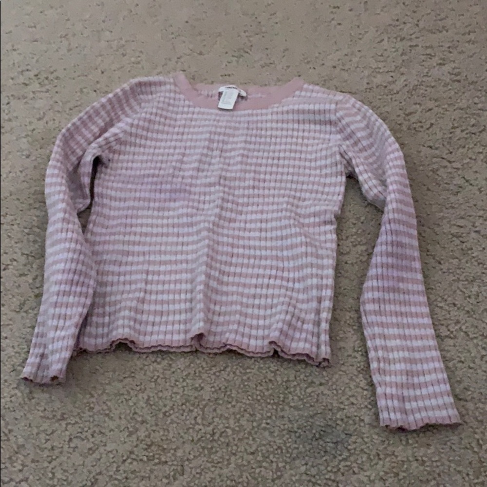 Stunning fitted ribbed long sleeve